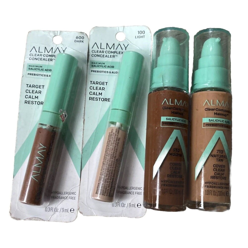 Almay Clear Complexion Concealer 600 100 710 910 Lot